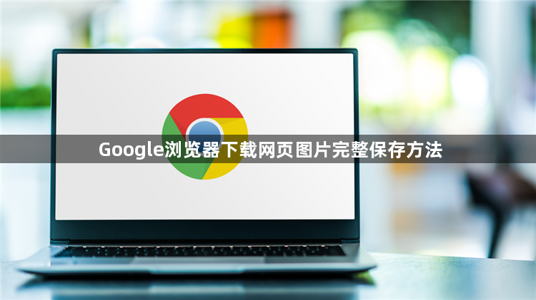 Google浏览器下载网页图片完整保存方法1