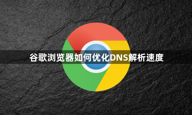 谷歌浏览器如何优化DNS解析速度1