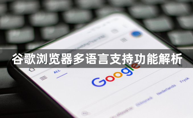谷歌浏览器多语言支持功能解析1