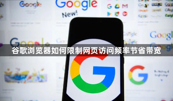 谷歌浏览器如何限制网页访问频率节省带宽1