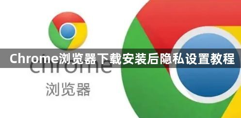 Chrome浏览器下载安装后隐私设置教程1