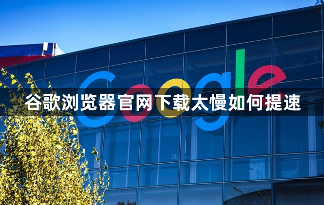 谷歌浏览器官网下载太慢如何提速1