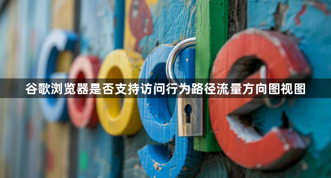 谷歌浏览器是否支持访问行为路径流量方向图视图1