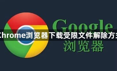 Chrome浏览器下载受限文件解除方式1