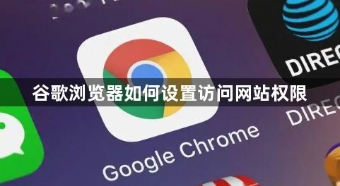 谷歌浏览器如何设置访问网站权限1