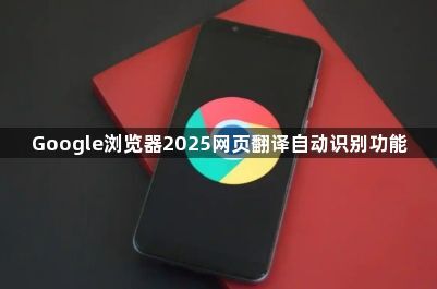 Google浏览器2025网页翻译自动识别功能1