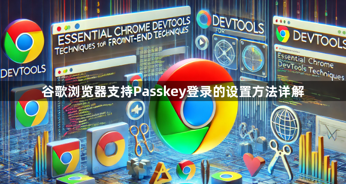 谷歌浏览器支持Passkey登录的设置方法详解1