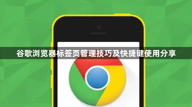 谷歌浏览器标签页管理技巧及快捷键使用分享1