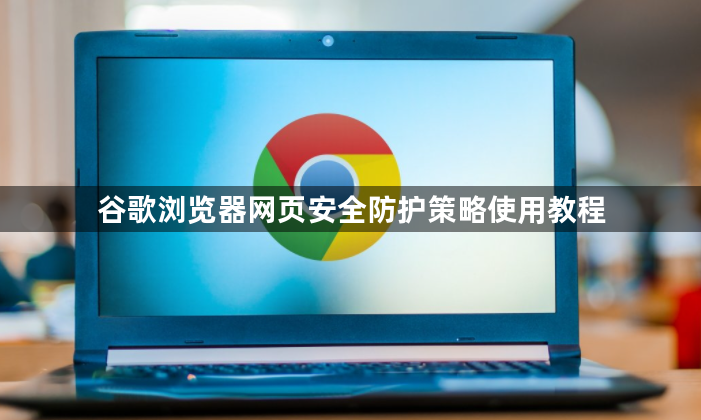 谷歌浏览器网页安全防护策略使用教程1