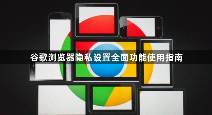 谷歌浏览器隐私设置全面功能使用指南1