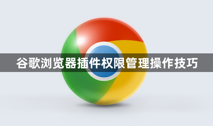 谷歌浏览器插件权限管理操作技巧1