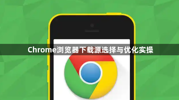 Chrome浏览器下载源选择与优化实操1