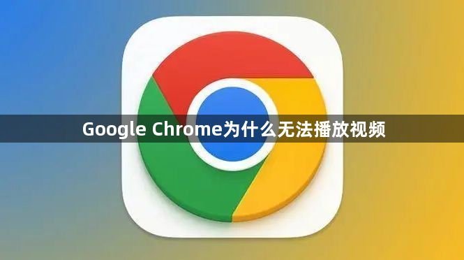 Google Chrome为什么无法播放视频1