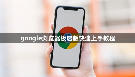 google浏览器极速版快速上手教程1