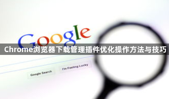Chrome浏览器下载管理插件优化操作方法与技巧1