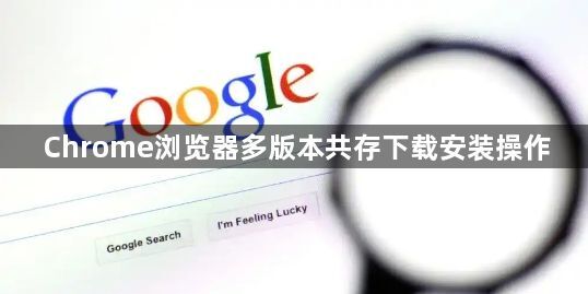 Chrome浏览器多版本共存下载安装操作1