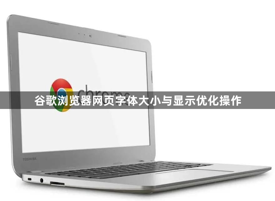 谷歌浏览器网页字体大小与显示优化操作1