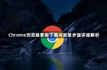 Chrome浏览器更新下载与安装步骤详细解析1
