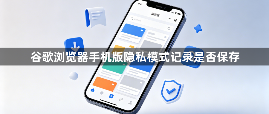 谷歌浏览器手机版隐私模式记录是否保存1