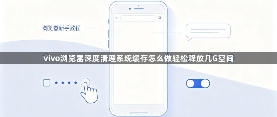 vivo浏览器深度清理系统缓存怎么做轻松释放几G空间1