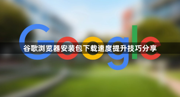 谷歌浏览器安装包下载速度提升技巧分享1