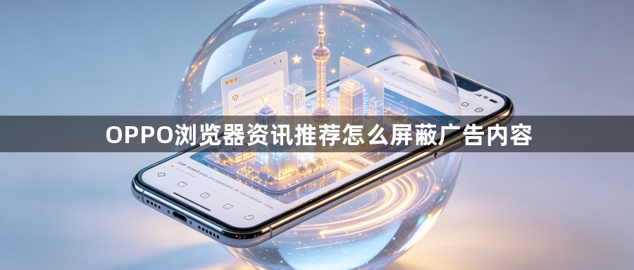 OPPO浏览器资讯推荐怎么屏蔽广告内容1