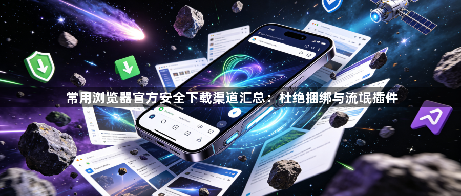 常用浏览器官方安全下载渠道汇总:杜绝捆绑与流氓插件1