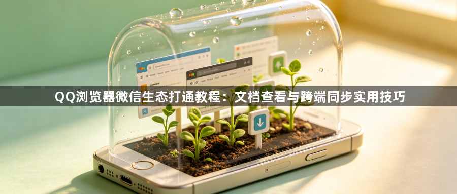QQ浏览器微信生态打通教程：文档查看与跨端同步实用技巧1