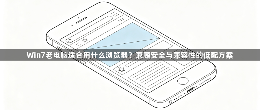 Win7老电脑适合用什么浏览器?兼顾安全与兼容性的低配方案1