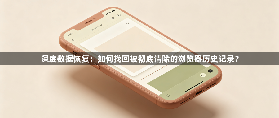 深度数据恢复：如何找回被彻底清除的浏览器历史记录？1