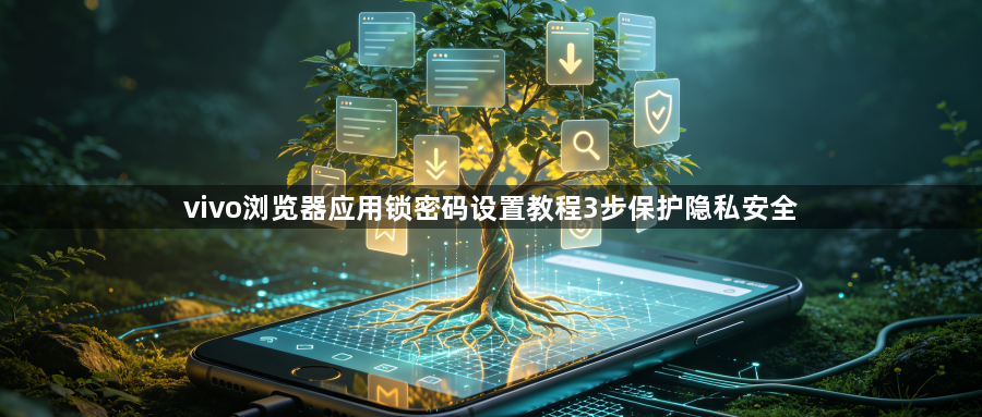 vivo浏览器应用锁密码设置教程3步保护隐私安全1