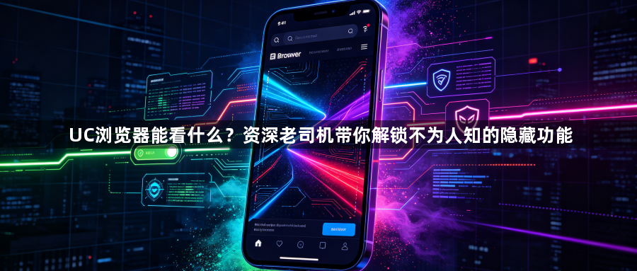 UC浏览器能看什么？资深老司机带你解锁不为人知的隐藏功能1