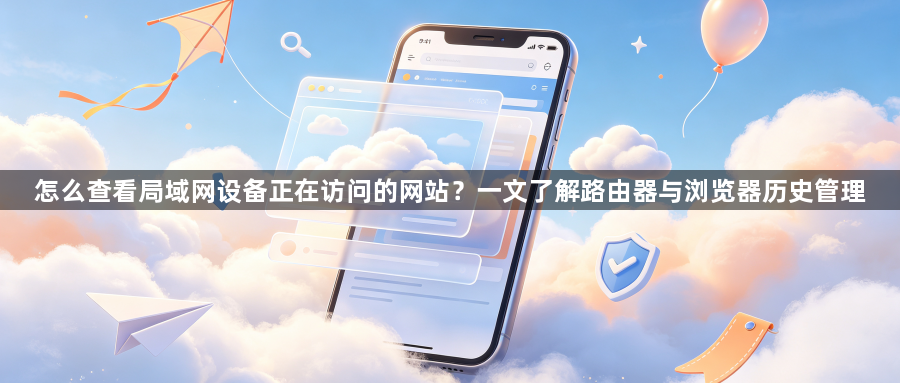 怎么查看局域网设备正在访问的网站？一文了解路由器与浏览器历史管理1