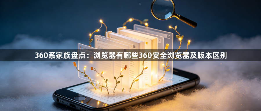 360系家族盘点:浏览器有哪些360安全浏览器及版本区别1