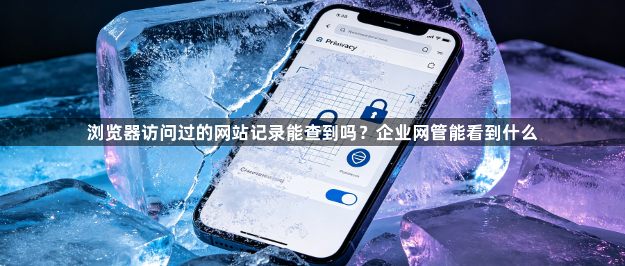 浏览器访问过的网站记录能查到吗？企业网管能看到什么1