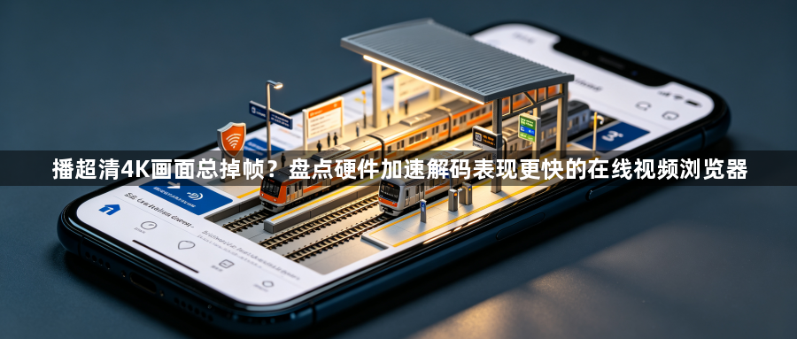 播超清4K画面总掉帧?盘点硬件加速解码表现更快的在线视频浏览器1