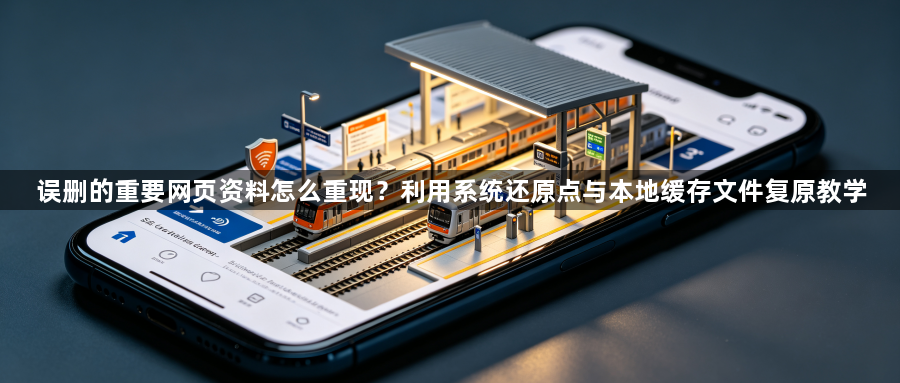 误删的重要网页资料怎么重现？利用系统还原点与本地缓存文件复原教学1