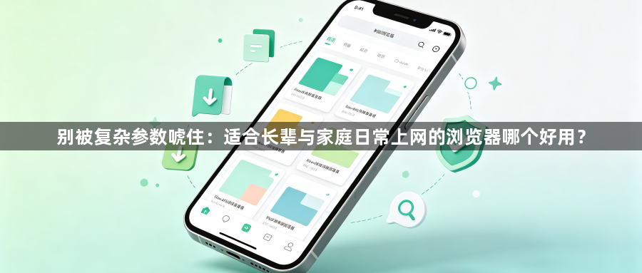 别被复杂参数唬住：适合长辈与家庭日常上网的浏览器哪个好用？1