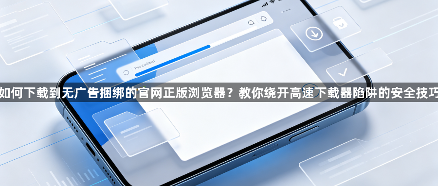 如何下载到无广告捆绑的官网正版浏览器?教你绕开高速下载器陷阱的安全技巧1