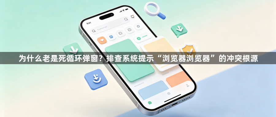 为什么老是死循环弹窗？排查系统提示“浏览器浏览器”的冲突根源1