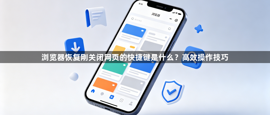 浏览器恢复刚关闭网页的快捷键是什么？高效操作技巧1