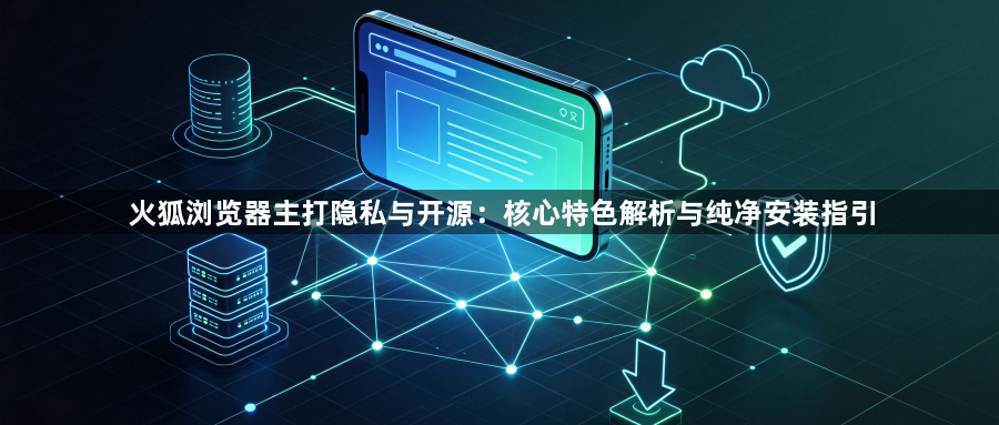 火狐浏览器主打隐私与开源：核心特色解析与纯净安装指引1